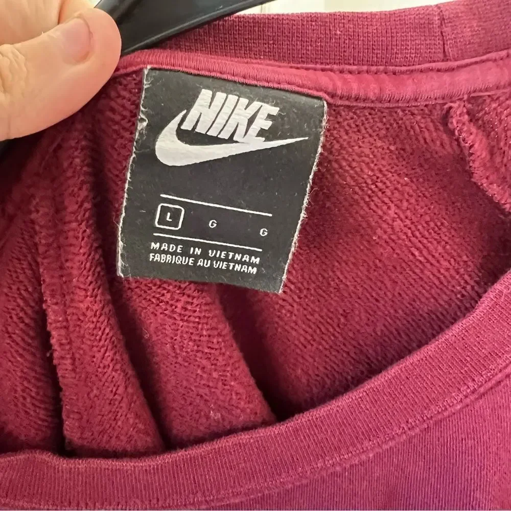 Nike‎ size large youth logo, graphic, long sleeve sweatshirt